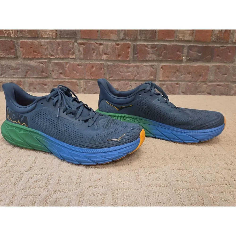 Hoka Arahi 7 Thunder Cloud Shoes Mens Size 12D Running Sneakers